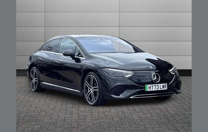 Used Mercedes EQE300 Exclusive Luxury 180 kW (245 HP) 2024 Obsidian black Sedan