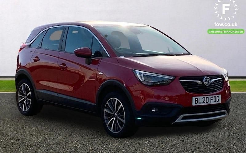 Used Vauxhall Crossland X Elite 131 HP (96 kW) 2020 Red SUV