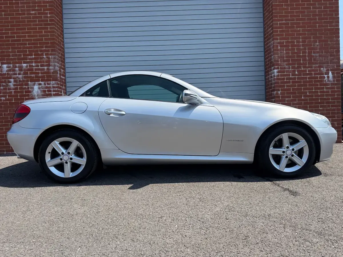 Used Mercedes SLK200 2008 Silver Cabriolet