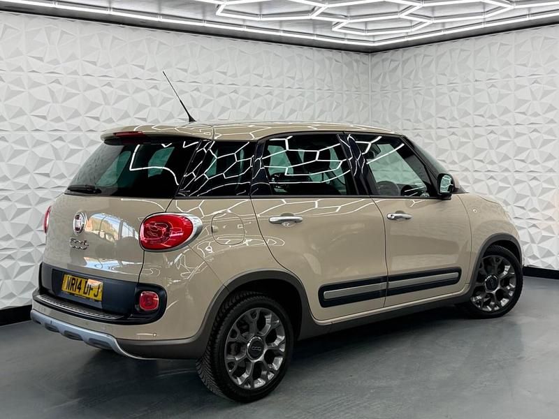 Used Fiat 500L Trekking 85 HP (62 kW) 2014 Beige MPV