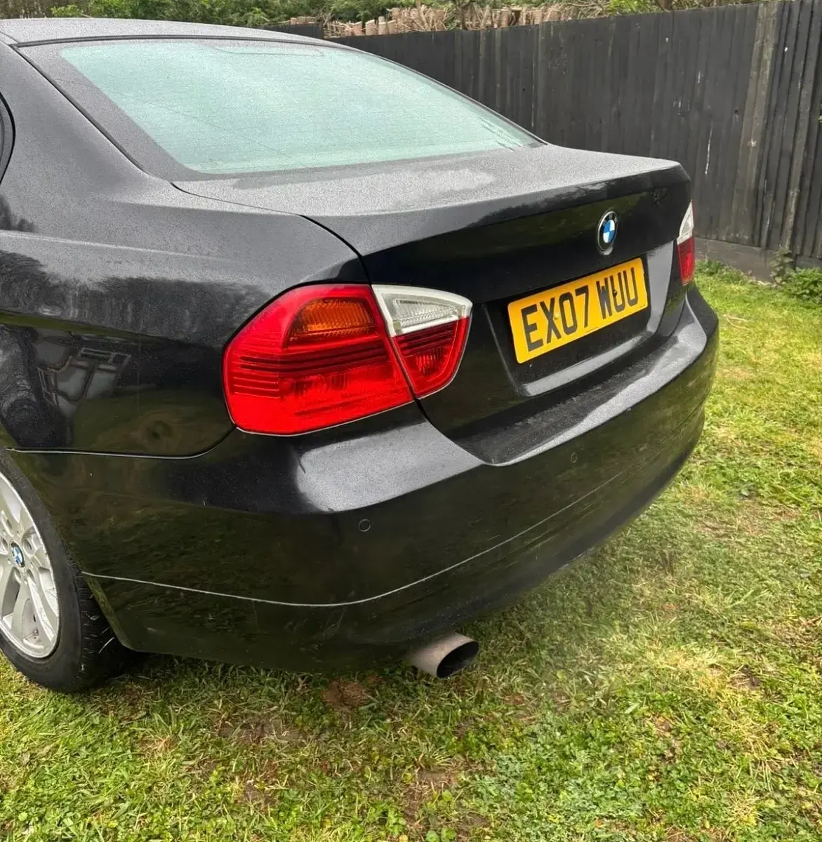 Used BMW 318 2007 Black Sedan