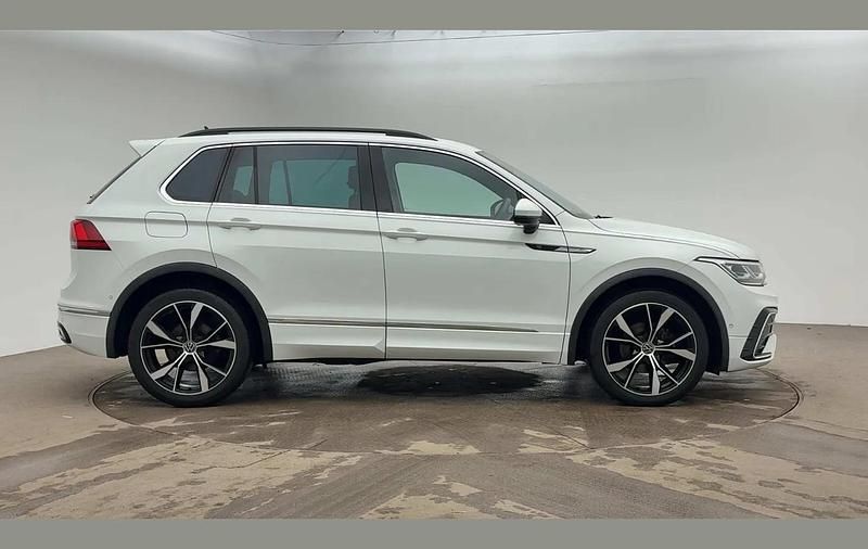 Used VW Tiguan R-line 150 HP (110 kW) 2022 White SUV