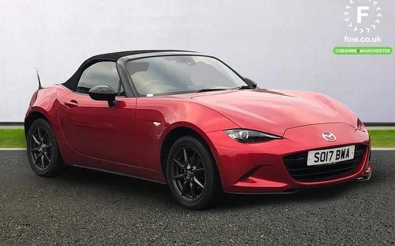 Red Used 2017 Mazda MX5 Inclusive Cabriolet | £14,999 (Fair price) - Image 1/3