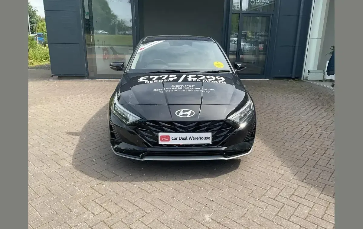 Used Hyundai i20 Premium 99 HP (72 kW) 2025 Black Hatchback