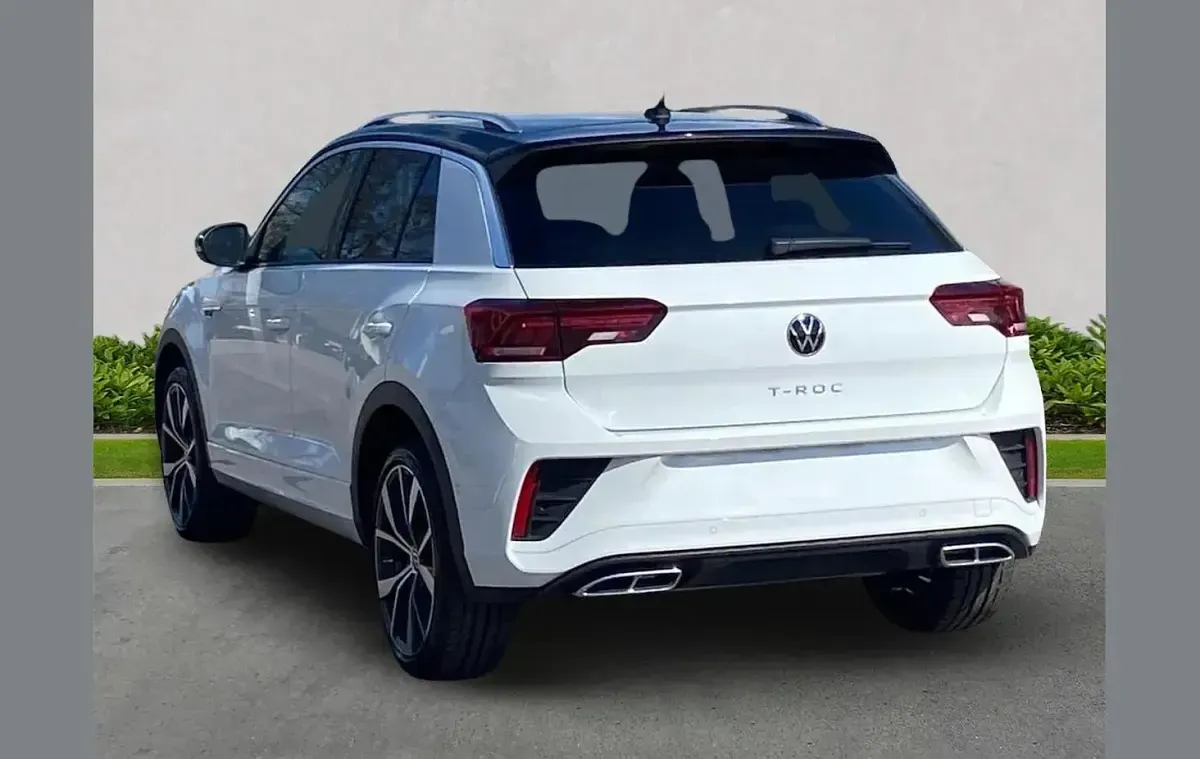 New VW T-Roc Cabriolet R-line 150 HP (110 kW) 2026 White SUV