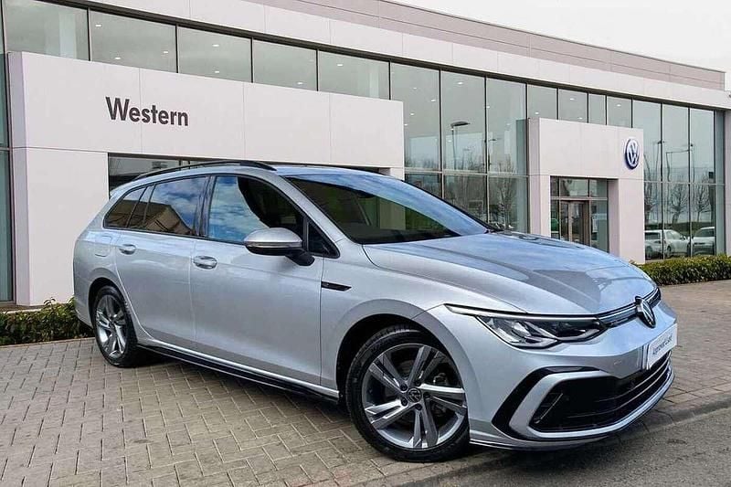 Silver Used 2022 VW Golf VIII R-line Estate | £21,790 (Fair price) - Image 1/4