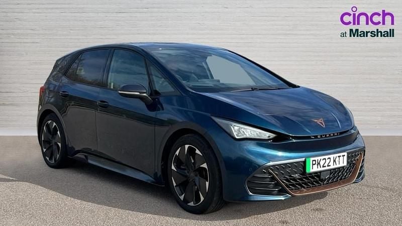 Used Cupra Born e-Boost 169 kW (230 HP) 2022 Blue Hatchback