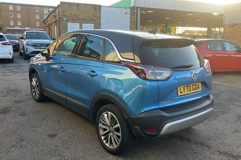 Used Vauxhall Crossland X S 110 HP (80 kW) 2020 Blue SUV
