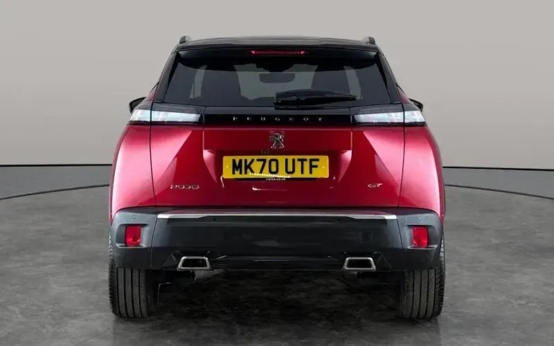 Used Peugeot 2008 GTi 155 HP (114 kW) 2020 Red SUV