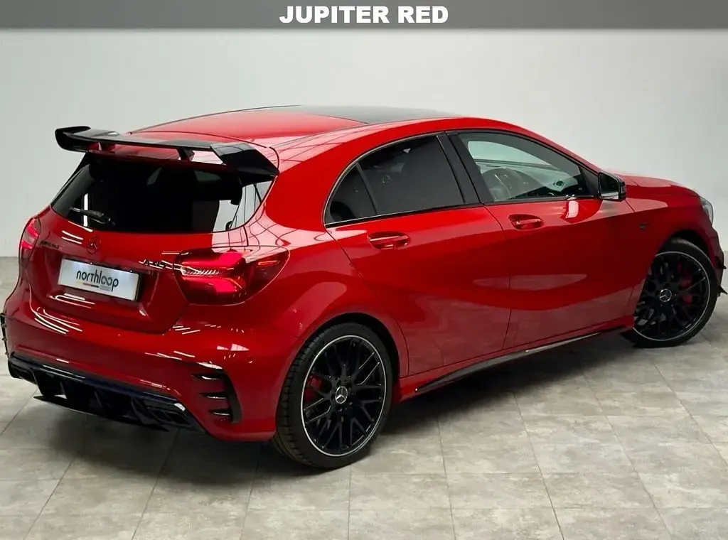 Used Mercedes A45 AMG Premium 381 HP (280 kW) 2018 Red Hatchback