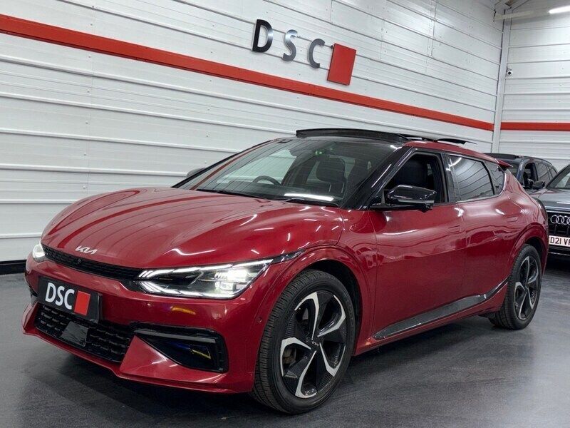 Red Used 2021 Kia EV6 GT-Line S SUV | £21,990 (Good price) - Image 1/4