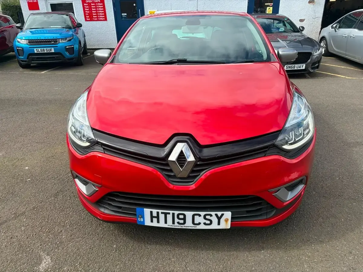 Used Renault Clio GT-Line 90 HP (66 kW) 2019 Red Hatchback
