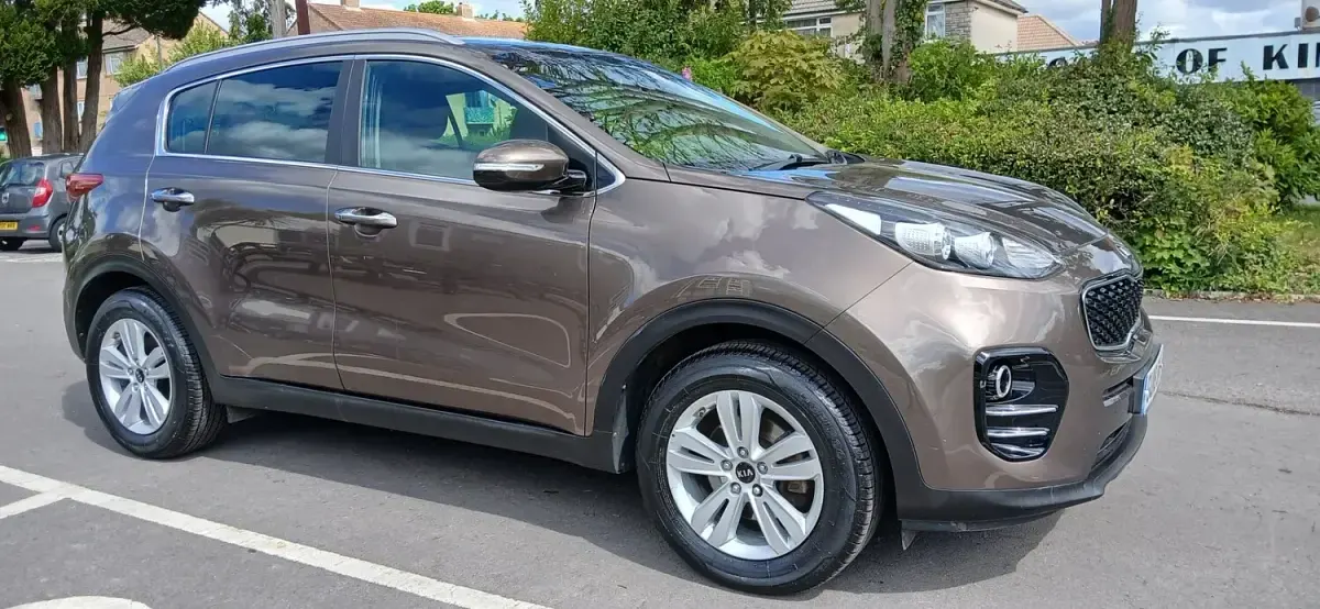 Used Kia Sportage 130 HP (95 kW) 2018 Brown SUV