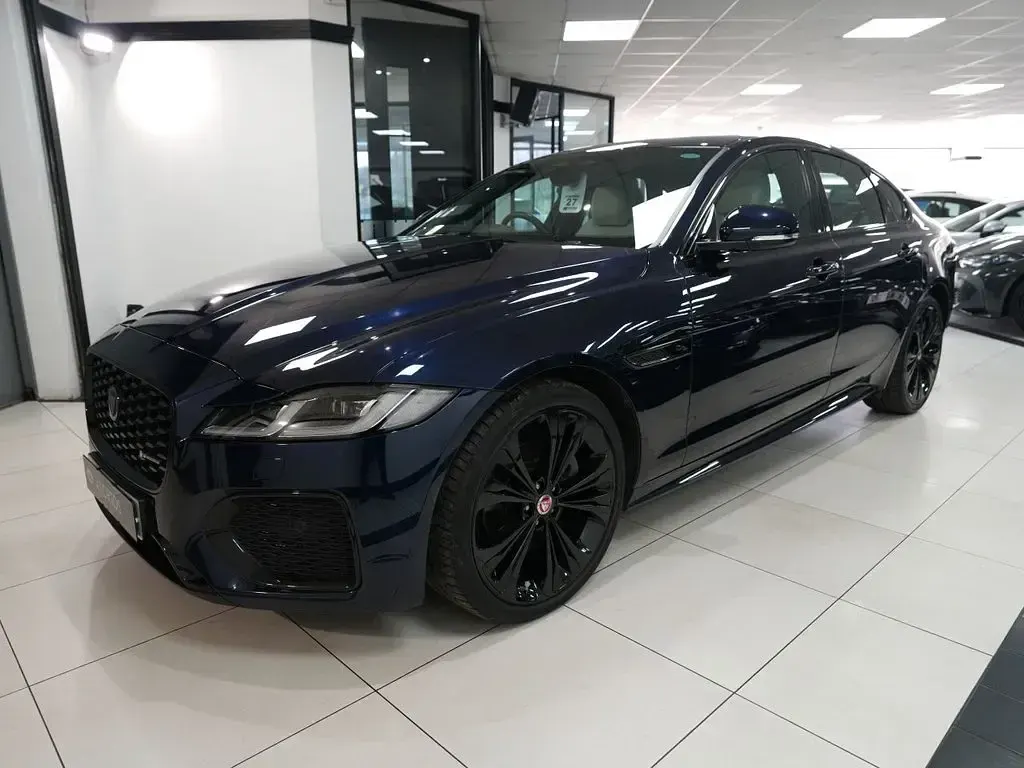 Used Jaguar XF R-Dynamic 204 HP (150 kW) 2023 Blue Sedan
