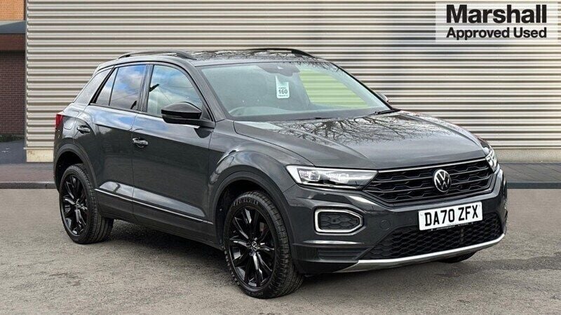Green Used 2020 VW T-Roc Black Edition SUV | £19,160 (Good price) - Image 1/4