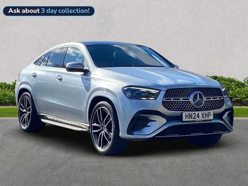 Silver Used 2024 Mercedes GLE450 AMG AMG Line Premium Plus Coupe | £61,199 (Good price) - Image 1/4