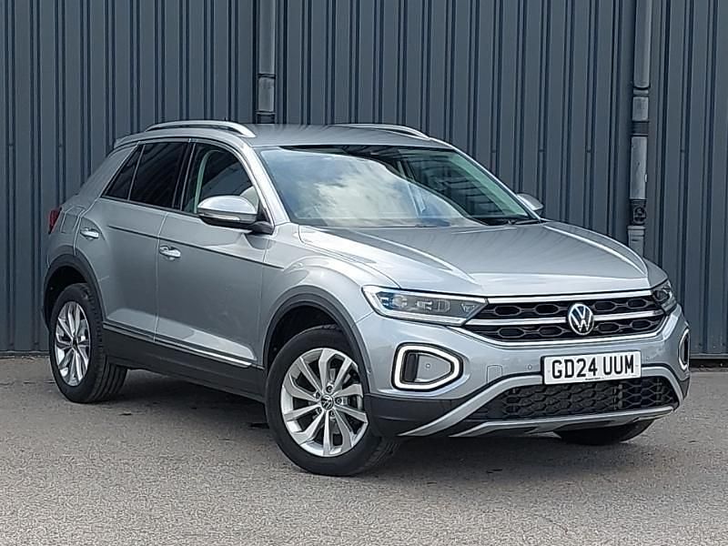 Silver Used 2024 VW T-Roc Style SUV | £22,998 (Fair price) - Image 1/4