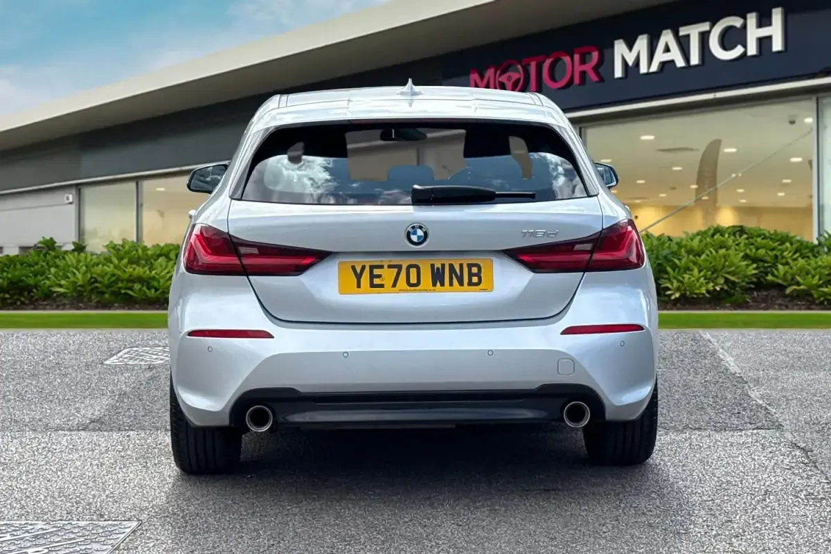 Used BMW 118 Sport Line 2020 Silver Hatchback