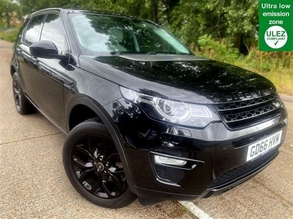 Black Used 2017 Land Rover Discovery Sport HSE SUV | £13,000 (Good price) - Image 1/1
