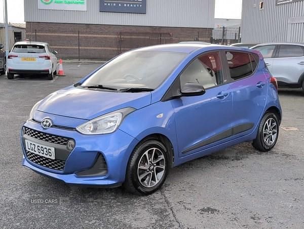 Used Hyundai i10 GO! 66 HP (48 kW) 2018 Blue Hatchback