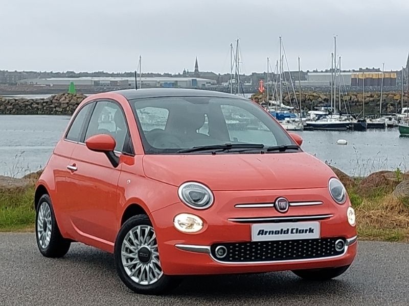 Orange Used 2024 Fiat 500 Hatchback | £11,998 (Fair price) - Image 1/4