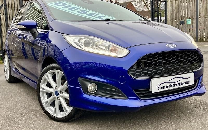 Used Ford Fiesta Titanium X 95 HP (69 kW) 2014 Blue Hatchback
