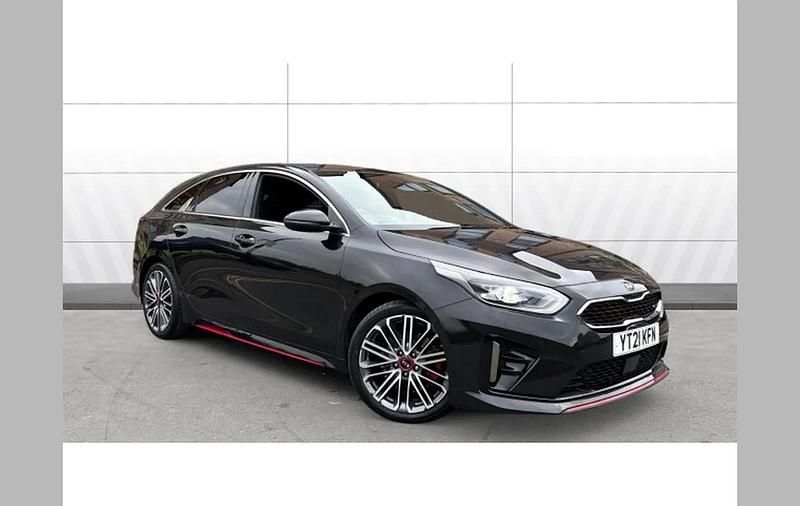 Black Used 2021 Kia ProCeed Hatchback | £19,850 (Fair price) - Image 1/4