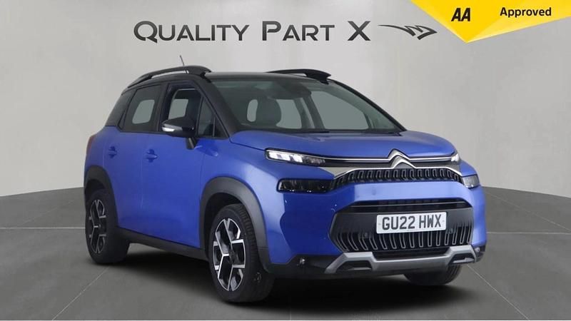 Blue Used 2022 Citroën C3 Aircross PureTech SUV | £12,200 (Good price) - Image 1/3