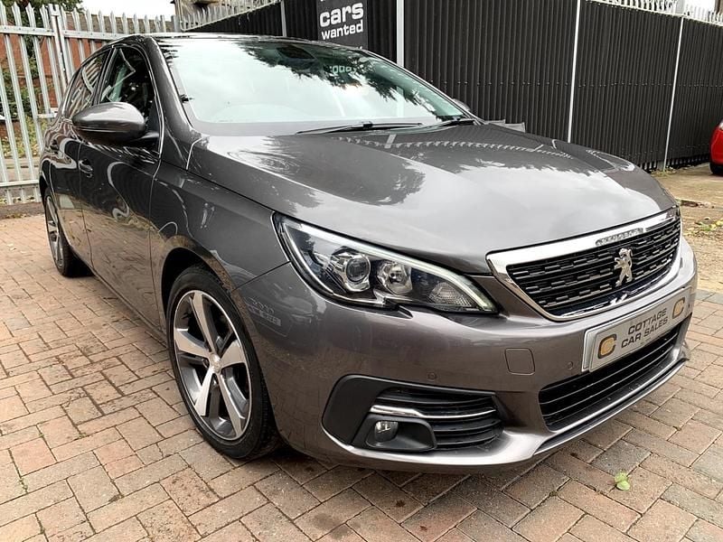 Grey Used 2019 Peugeot 308 Allure Hatchback | £6,995 (Fair price) - Image 1/4