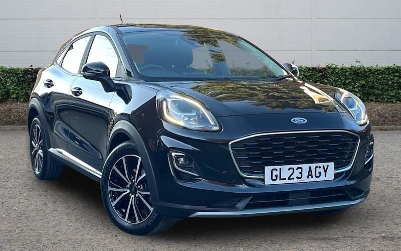 Used Ford Puma Titanium 125 HP (91 kW) 2023 Black SUV