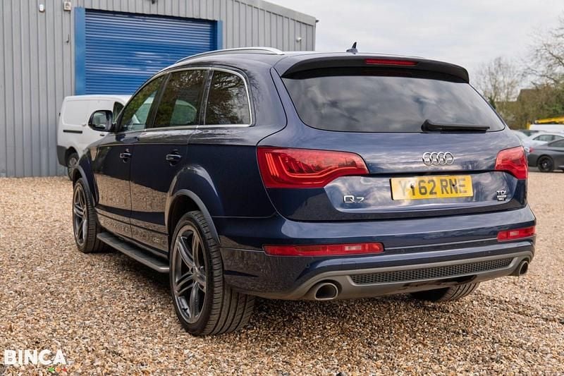 Used Audi Q7 S-line plus 245 HP (180 kW) 2012 Blue SUV