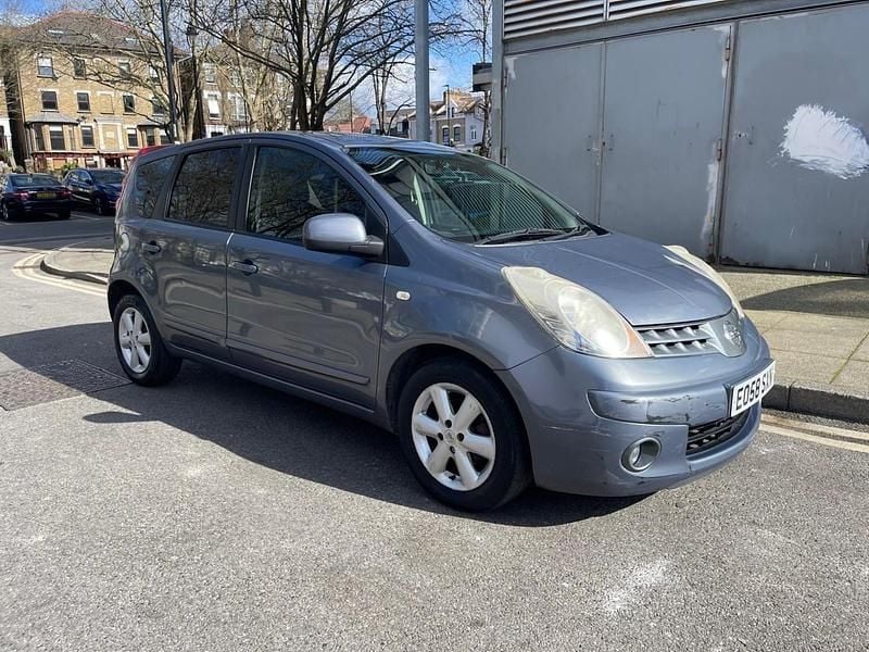 Used Nissan Note Acenta 88 HP (64 kW) 2008 Grey Hatchback