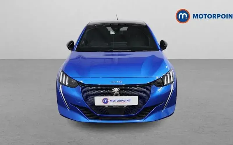 Second-hand Peugeot e-208 GTi 100 kW (136 CP) 2023 Albastru Hatchback