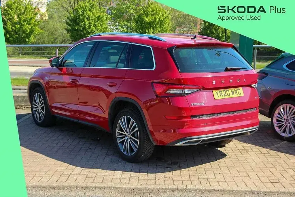 Used Skoda Kodiaq LAURIN & KLEMENT 187 HP (137 kW) 2020 Velvet red metallic SUV