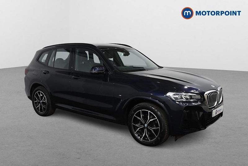Black Used 2021 BMW X3 M Sport SUV | £29,799 (Good price) - Image 1/4