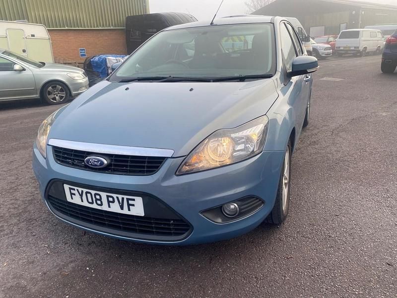 Used Ford Focus Zetec 2008 Blue Hatchback
