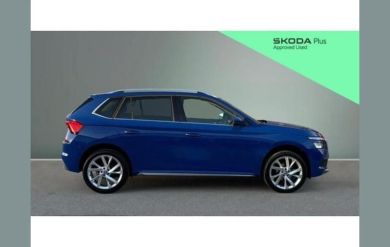 Used Skoda Kamiq SE L Executive 110 HP (80 kW) 2023 Blue SUV