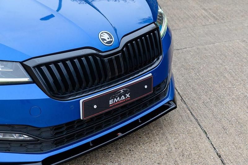 Used Skoda Superb SportlinePlus 2020 Blue Estate