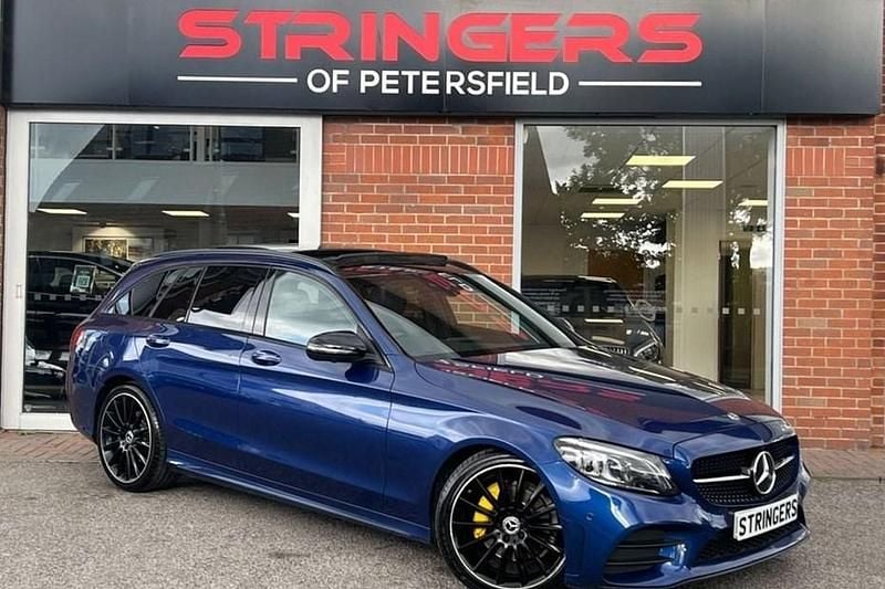 Blue Used 2021 Mercedes C200 AMG line Estate | £15,000 (Fair price) - Image 1/1