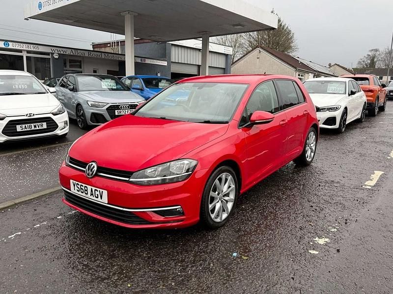 Used VW Golf VII GT 115 HP (84 kW) 2018 Red Hatchback