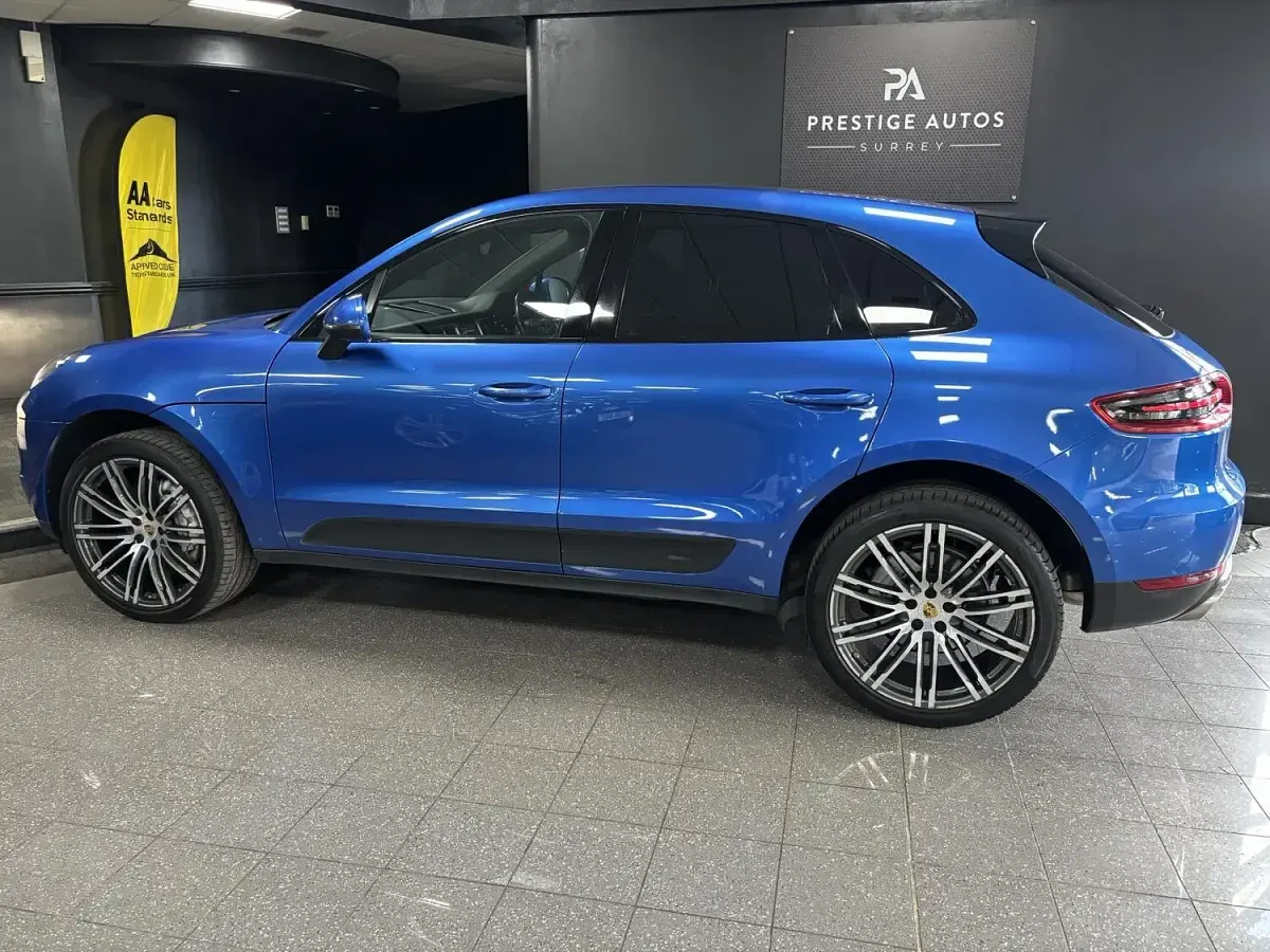 Used Porsche Macan S Diesel 2017 Blue SUV