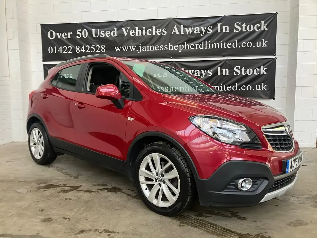 Used Vauxhall Mokka 136 HP (100 kW) 2016 Red SUV