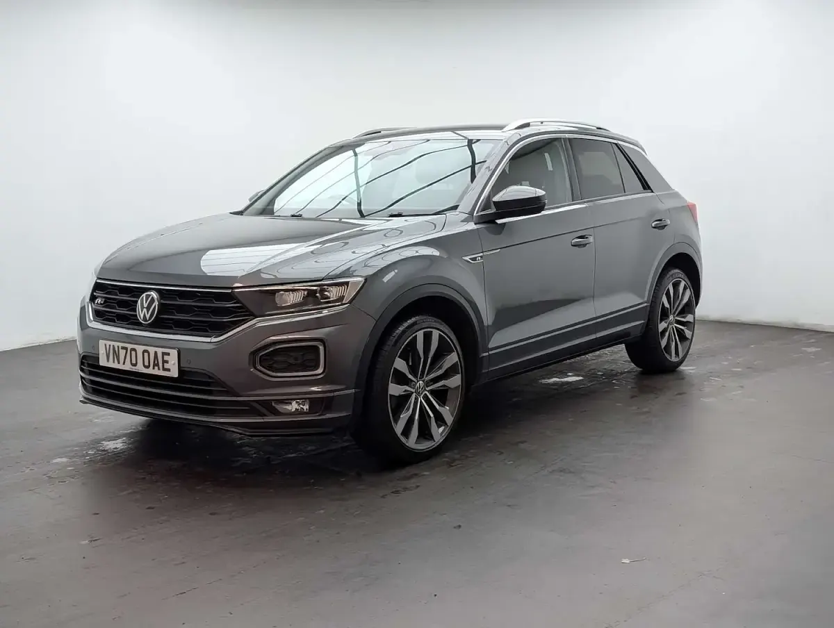 Used VW T-Roc R-line 150 HP (110 kW) 2020 Grey SUV