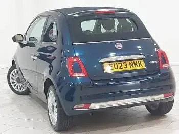 Used Fiat 500C 70 HP (51 kW) 2023 Blue Cabriolet