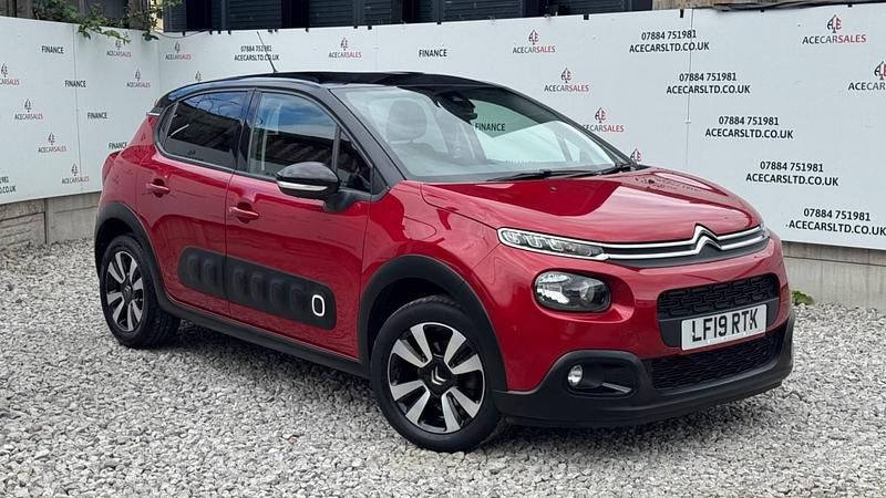 Red Used 2019 Citroën C3 Flair Hatchback | £7,995 (Fair price) - Image 1/4