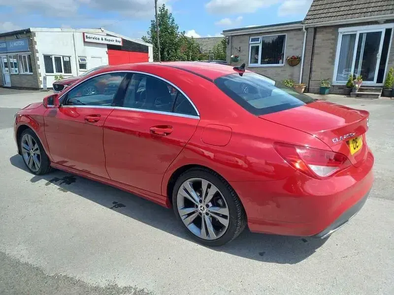 Used Mercedes CLA200 2017 Red Coupe