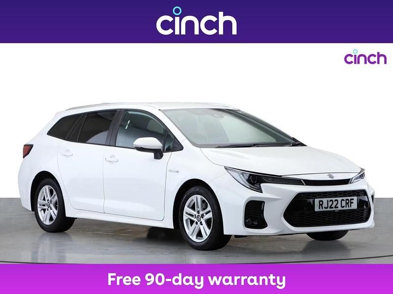 White Used 2022 Suzuki Swace SZ5 Estate | £15,599 (Fair price) - Image 1/3
