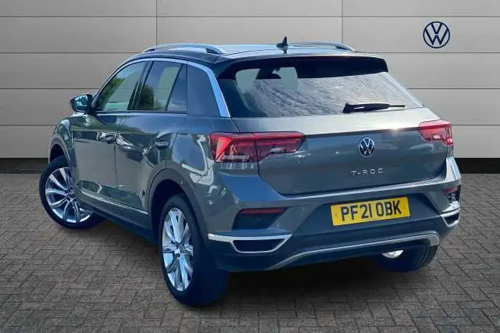 Used VW T-Roc SEL 150 HP (110 kW) 2021 Grey SUV