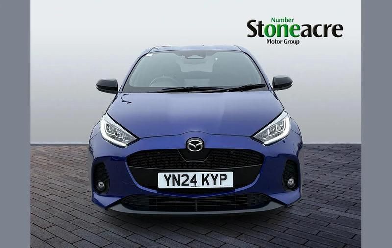 Used Mazda 2 Homura-Line 113 HP (83 kW) 2024 Blue Hatchback