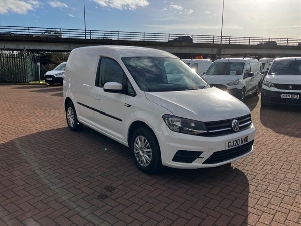 White Used 2020 VW Caddy Trendline MPV | £10,200 (Good price) - Image 1/1
